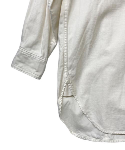 Healthy DENIM（ヘルシーデニム）Healthy denim (ヘルシーデニム) HUMAN WOMAN (ヒューマンウーマン) Almond オーバーサイズシャツ ホワイト サイズ:1の古着・服飾アイテム