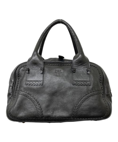 ANNA SUI（アナスイ）ANNA SUI (アナスイ) ミニボストンバッグ ブラックの古着・服飾アイテム