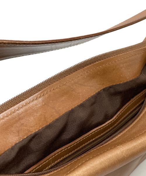 COACH（コーチ）COACH (コーチ) レザーワンショルダーバッグ ブラウンの古着・服飾アイテム