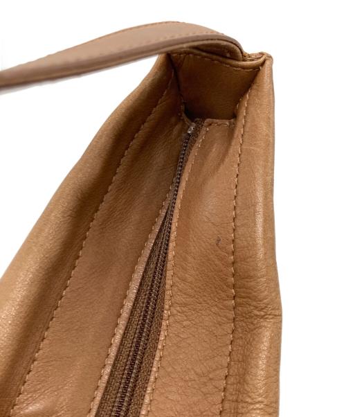 COACH（コーチ）COACH (コーチ) レザーワンショルダーバッグ ブラウンの古着・服飾アイテム