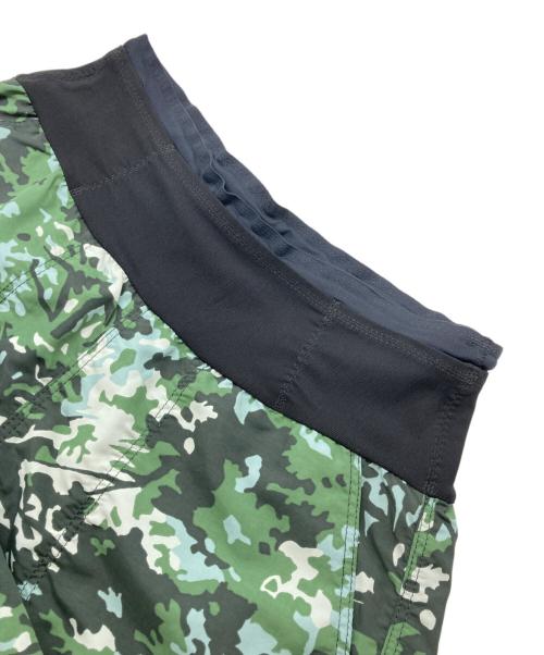 THE NORTH FACE（ザ ノース フェイス）THE NORTH FACE (ザ ノース フェイス) Novelty Free Run Short（ノベルティ フリーラン ショーツ） トレイルカモグリーン サイズ:SIZE Mの古着・服飾アイテム
