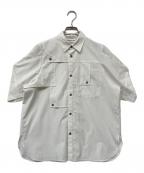 nagonstansナゴンスタンス）の古着「3/4-sleeves shirt」｜ホワイト