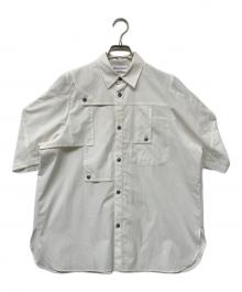 nagonstans（ナゴンスタンス）の古着「3/4-sleeves shirt」｜ホワイト