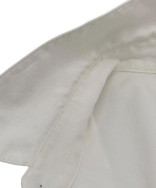nagonstans（ナゴンスタンス）nagonstans (ナゴンスタンス) 3/4-sleeves shirt ホワイト サイズ:Mの古着・服飾アイテム