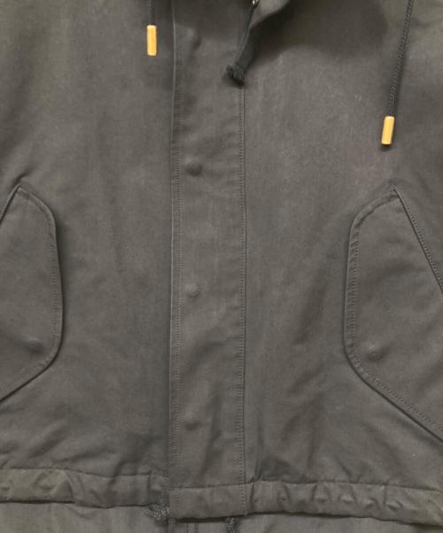 THE RERACS（ザ リラクス）THE RERACS (ザ リラクス) ショートモッズコート ブラック サイズ:size36の古着・服飾アイテム