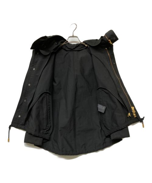 THE RERACS（ザ リラクス）THE RERACS (ザ リラクス) ショートモッズコート ブラック サイズ:size36の古着・服飾アイテム