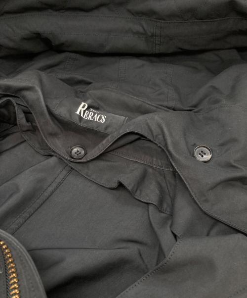 THE RERACS（ザ リラクス）THE RERACS (ザ リラクス) ショートモッズコート ブラック サイズ:size36の古着・服飾アイテム