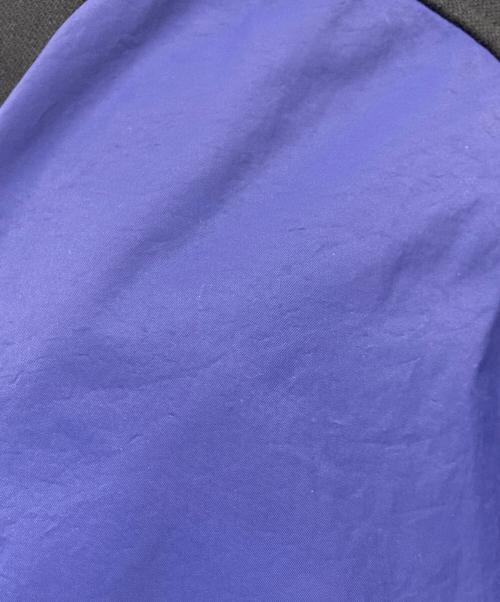 nagonstans（ナゴンスタンス）nagonstans (ナゴンスタンス) circle panel pullover ブラック×ブルー サイズ:Mの古着・服飾アイテム