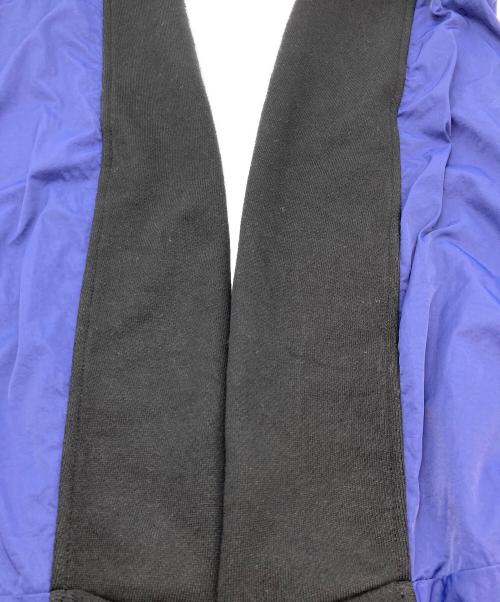 nagonstans（ナゴンスタンス）nagonstans (ナゴンスタンス) circle panel pullover ブラック×ブルー サイズ:Mの古着・服飾アイテム