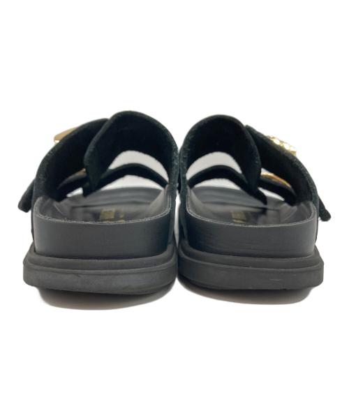 BIRKENSTOCK（ビルケンシュトック）BIRKENSTOCK (ビルケンシュトック) UNITED ARROWS (ユナイテッドアローズ) St. Barths ブラック サイズ:SIZE 22.5cmの古着・服飾アイテム