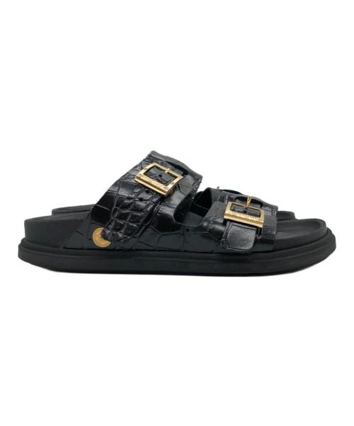 BIRKENSTOCK（ビルケンシュトック）BIRKENSTOCK (ビルケンシュトック) UNITED ARROWS (ユナイテッドアローズ) St. Barths ブラック サイズ:SIZE 22.5cmの古着・服飾アイテム
