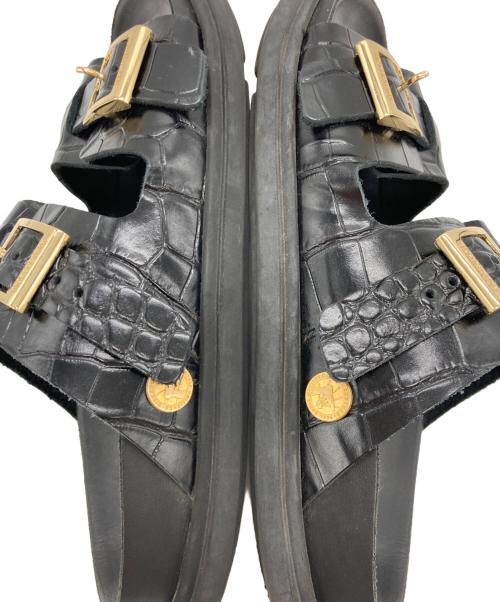 BIRKENSTOCK（ビルケンシュトック）BIRKENSTOCK (ビルケンシュトック) UNITED ARROWS (ユナイテッドアローズ) St. Barths ブラック サイズ:SIZE 22.5cmの古着・服飾アイテム