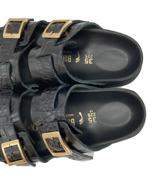 BIRKENSTOCK（ビルケンシュトック）BIRKENSTOCK (ビルケンシュトック) UNITED ARROWS (ユナイテッドアローズ) St. Barths ブラック サイズ:SIZE 22.5cmの古着・服飾アイテム