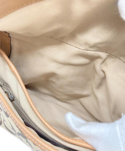 COACH（コーチ）COACH (コーチ) ソーホーシグネチャーハンドバッグ ベージュの古着・服飾アイテム