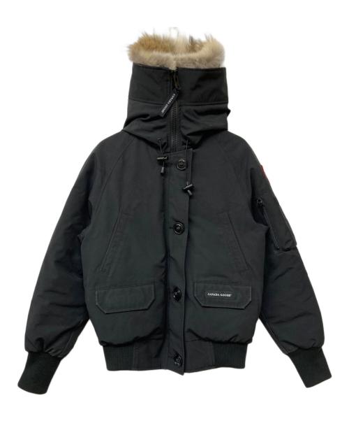 CANADA GOOSE（カナダグース）CANADA GOOSE (カナダグース) CHILLIWACK BOMBER ダウンジャケット ブラック サイズ:SIZE Sの古着・服飾アイテム