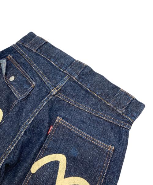 EVISU（エヴィス）EVISU (エヴィス) カモメプリントデニムパンツ インディゴ サイズ:SIZE W30×L34の古着・服飾アイテム