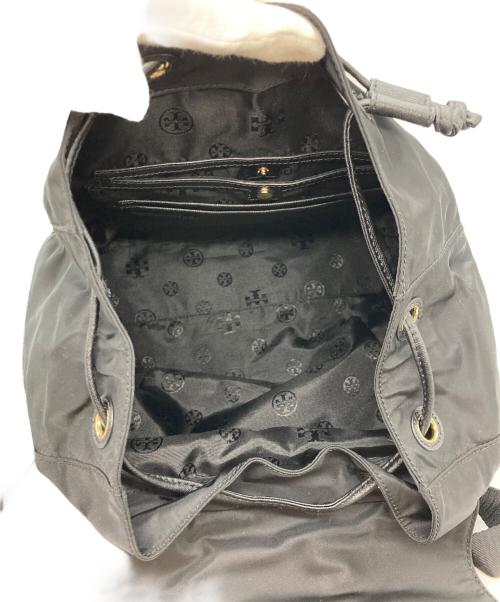 TORY BURCH（トリーバーチ）TORY BURCH (トリーバーチ) ナイロンリュック ブラックの古着・服飾アイテム