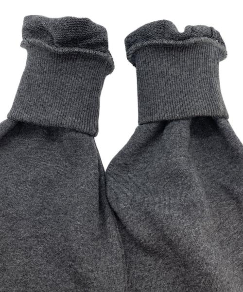 DOLCE & GABBANA（ドルチェ＆ガッバーナ）DOLCE & GABBANA (ドルチェ＆ガッバーナ) ビッグDGロゴ刺繍ワッペンプルオーバー裏毛スウェットパーカー グレー サイズ:size44の古着・服飾アイテム