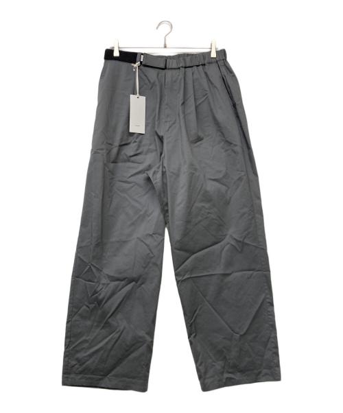 Graphpaper（グラフペーパー）Graphpaper (グラフペーパー) Solotex Twill Wide Chef Pants グレー サイズ:2の古着・服飾アイテム