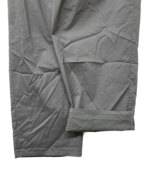 Graphpaper（グラフペーパー）Graphpaper (グラフペーパー) Solotex Twill Wide Chef Pants グレー サイズ:2の古着・服飾アイテム