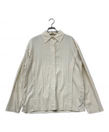 TODAYFUL（トゥデイフル）の古着「Sidetuck Silky Shirts（サイドタック シルキー シャツ）」｜イエロー