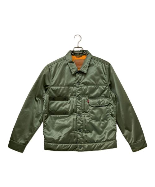 PORTER（ポーター）PORTER (ポーター) LEVI'S (リーバイス) タイプⅡトラッカージャケット グリーン サイズ:SIZE Sの古着・服飾アイテム