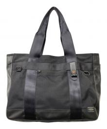 PORTER（ポーター）の古着「HEAT TOTE BAG」｜ブラック