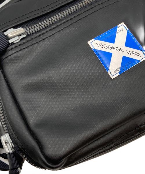 LUGGAGE LABEL（ラゲッジ レーベル）LUGGAGE LABEL (ラゲッジ レーベル) ショルダーバッグ ブラックの古着・服飾アイテム