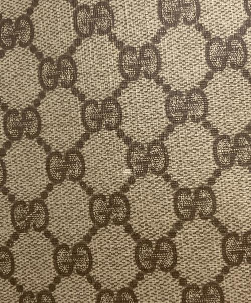 GUCCI（グッチ）GUCCI (グッチ) GG インターロッキング シェリーライン トートバッグ ブラウンの古着・服飾アイテム