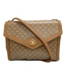 CELINE（セリーヌ）の古着「ヴィンテージマカダム柄ショルダーバッグ」｜ブラウン