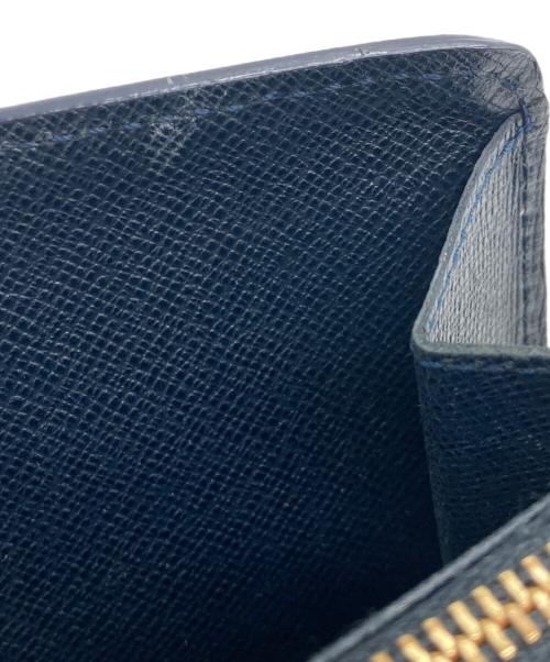 LOUIS VUITTON（ルイ ヴィトン）LOUIS VUITTON (ルイ ヴィトン) イディール ポルトフォイユ・サラ ベージュ×ブラックの古着・服飾アイテム