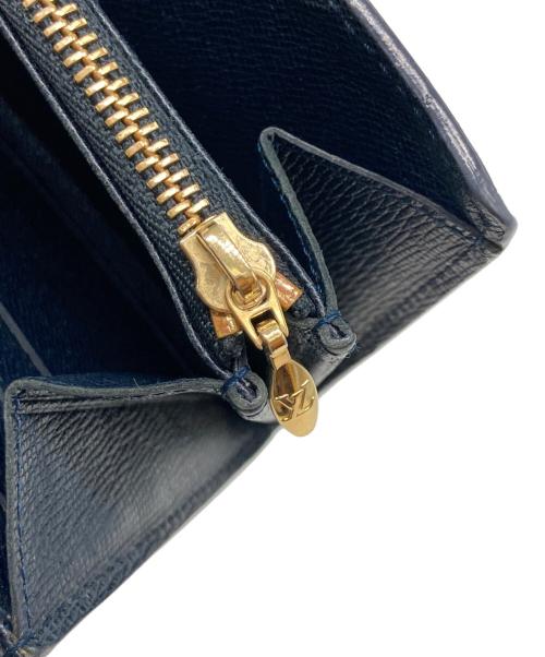 LOUIS VUITTON（ルイ ヴィトン）LOUIS VUITTON (ルイ ヴィトン) イディール ポルトフォイユ・サラ ベージュ×ブラックの古着・服飾アイテム