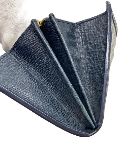 LOUIS VUITTON（ルイ ヴィトン）LOUIS VUITTON (ルイ ヴィトン) イディール ポルトフォイユ・サラ ベージュ×ブラックの古着・服飾アイテム