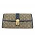 LOUIS VUITTON（ルイ ヴィトン）の古着「イディール ポルトフォイユ・サラ」｜ベージュ×ブラック