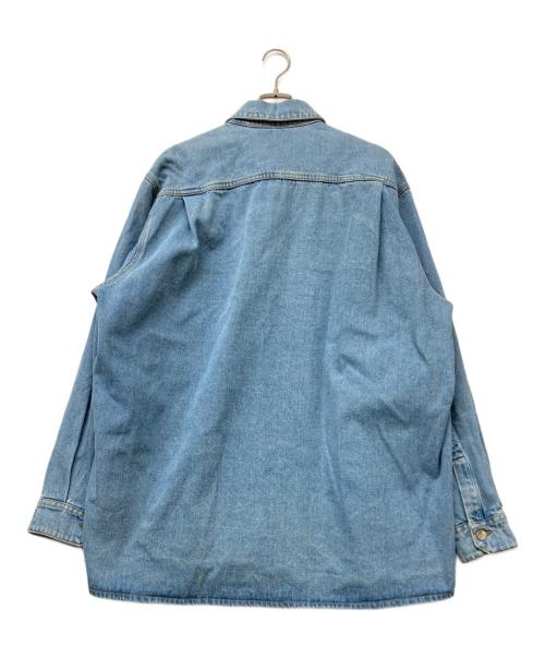 Hed Mayner（ヘド メイナー）Hed Mayner (ヘド メイナー) オーバーサイズデニムシャツ スカイブルー サイズ:Sの古着・服飾アイテム