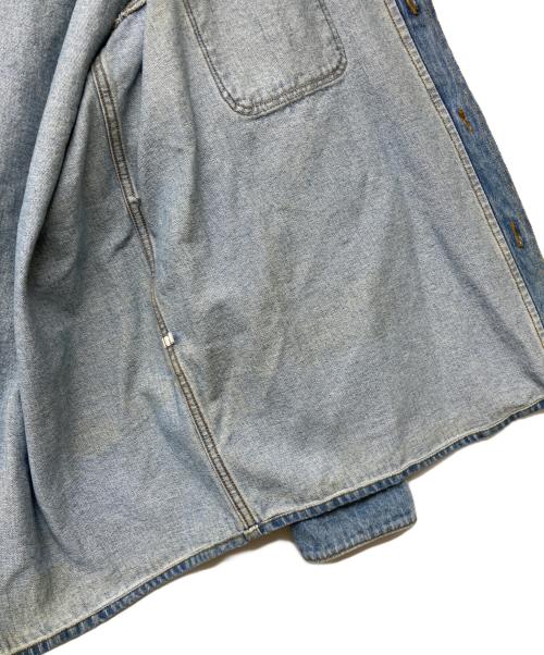 Hed Mayner（ヘド メイナー）Hed Mayner (ヘド メイナー) オーバーサイズデニムシャツ スカイブルー サイズ:Sの古着・服飾アイテム