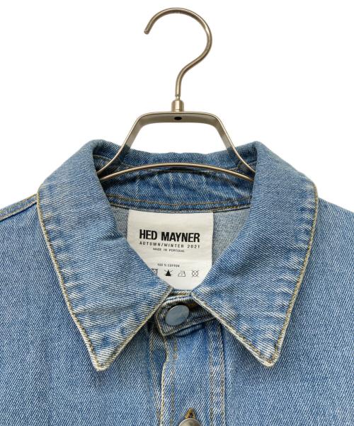 Hed Mayner（ヘド メイナー）Hed Mayner (ヘド メイナー) オーバーサイズデニムシャツ スカイブルー サイズ:Sの古着・服飾アイテム
