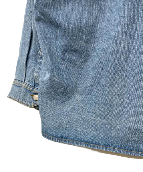 Hed Mayner（ヘド メイナー）Hed Mayner (ヘド メイナー) オーバーサイズデニムシャツ スカイブルー サイズ:Sの古着・服飾アイテム