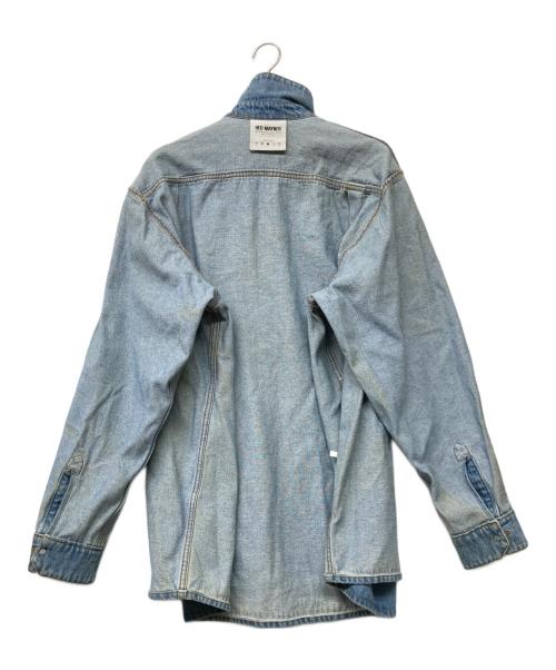 Hed Mayner（ヘド メイナー）Hed Mayner (ヘド メイナー) オーバーサイズデニムシャツ スカイブルー サイズ:Sの古着・服飾アイテム