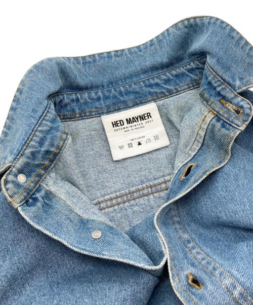 Hed Mayner（ヘド メイナー）Hed Mayner (ヘド メイナー) オーバーサイズデニムシャツ スカイブルー サイズ:Sの古着・服飾アイテム