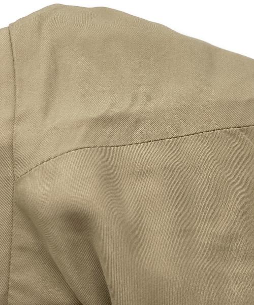 CINOH（チノ）CINOH (チノ) 22AW カシュクールガウンコート ベージュ サイズ:46の古着・服飾アイテム