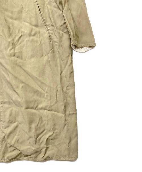 CINOH（チノ）CINOH (チノ) 22AW カシュクールガウンコート ベージュ サイズ:46の古着・服飾アイテム