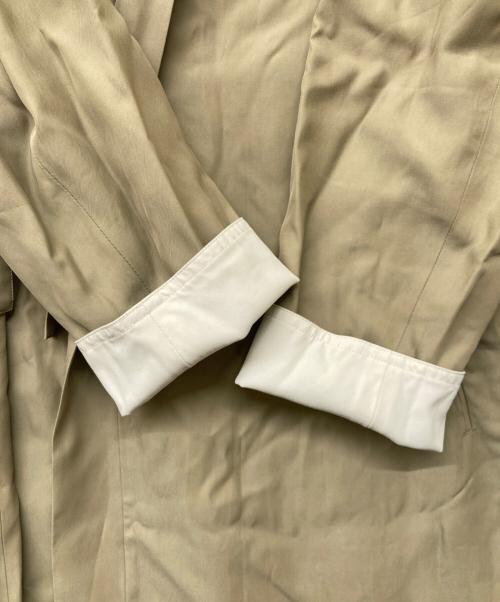 CINOH（チノ）CINOH (チノ) 22AW カシュクールガウンコート ベージュ サイズ:46の古着・服飾アイテム