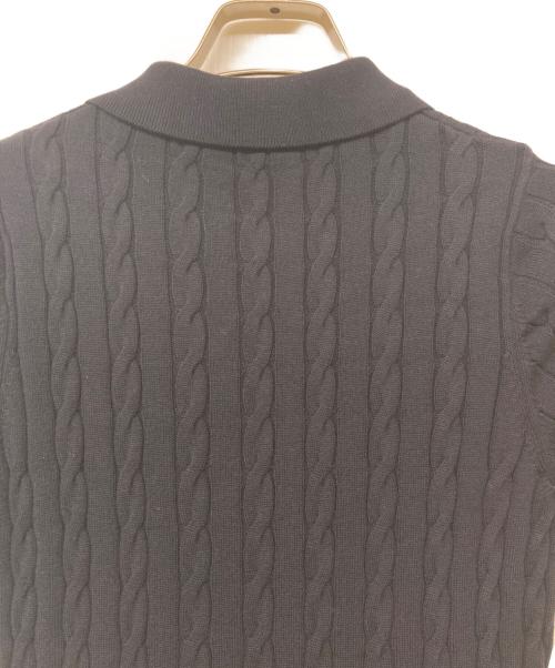 anuans（アニュアンス）anuans (アニュアンス) 26SS ケーブルポロドッキングニットワンピース ネイビー サイズ:SIZE 1 未使用品の古着・服飾アイテム