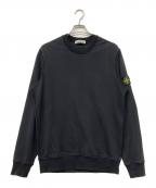 STONE ISLANDストーンアイランド）の古着「クルーネックスウェット」｜ブラック