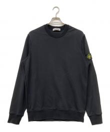 STONE ISLAND（ストーンアイランド）の古着「クルーネックスウェット」｜ブラック