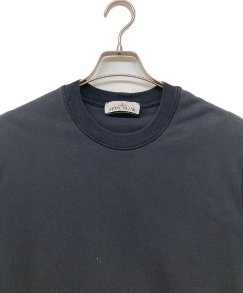 STONE ISLAND（ストーンアイランド）STONE ISLAND (ストーンアイランド) クルーネックスウェット ブラック サイズ:Lの古着・服飾アイテム
