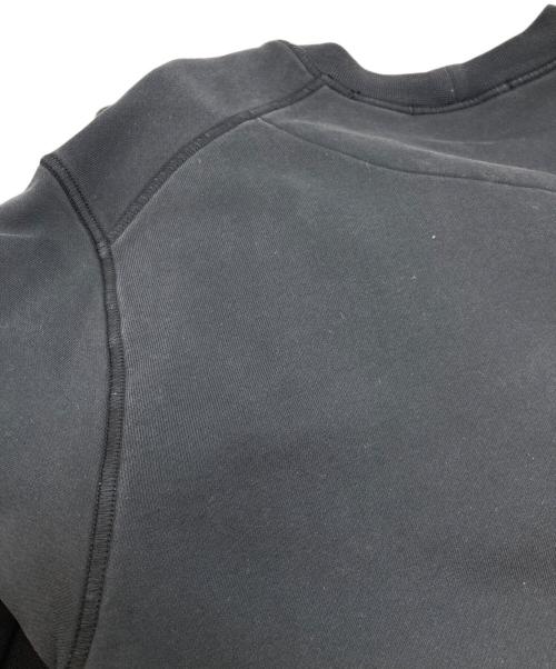 STONE ISLAND（ストーンアイランド）STONE ISLAND (ストーンアイランド) クルーネックスウェット ブラック サイズ:Lの古着・服飾アイテム