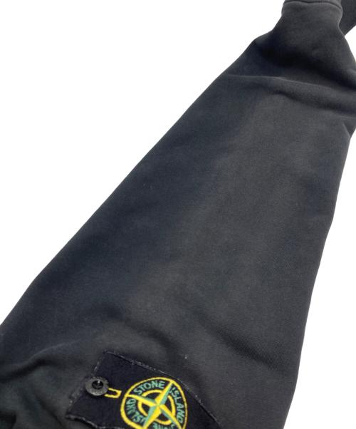 STONE ISLAND（ストーンアイランド）STONE ISLAND (ストーンアイランド) クルーネックスウェット ブラック サイズ:Lの古着・服飾アイテム
