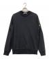 STONE ISLAND（ストーンアイランド）の古着「クルーネックスウェット」｜ブラック